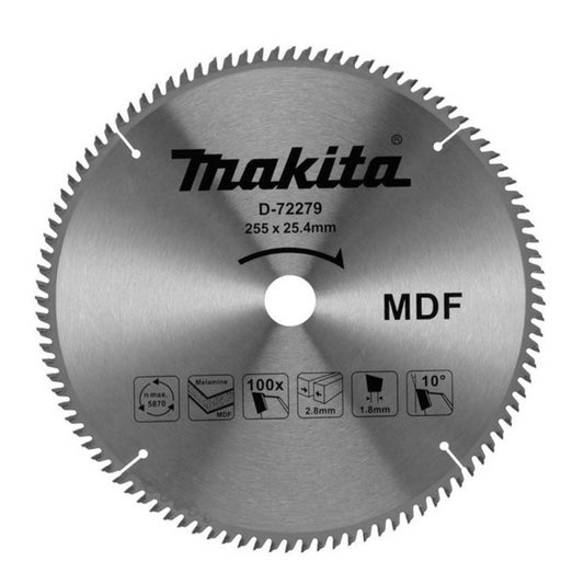 Disco Sierra Circular 10' 1' 100D MDF - Corte Preciso