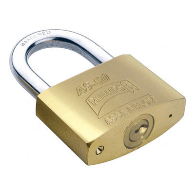Candado de Latón Sólido 12 Pernos 50mm - Alta Seguridad