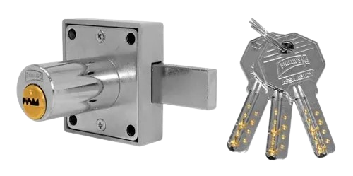 Cerradura 29mm AS-250-CH Cromo | Seguridad Robusta