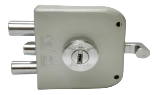 Cerradura Tover S3-EP: Triple Seguridad con 3 Bulones