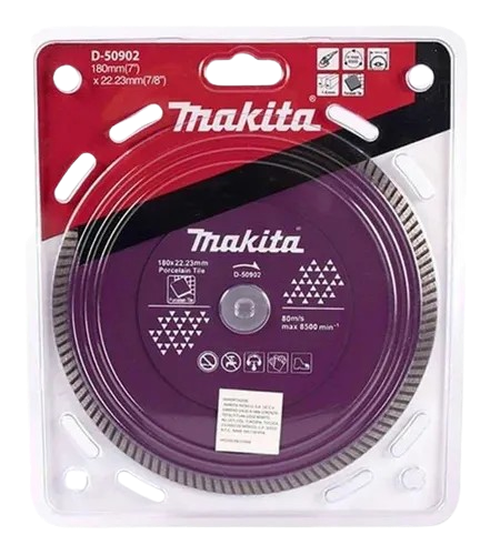 Disco Diamantado Turbo 7" para Porcelana - Corte Preciso