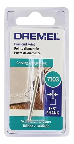 Punta de Diamante Dremel 7103 para Materiales Duros