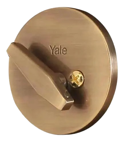 Cerrojo Yale 510 Latón Antiguo - Seguridad y Estilo