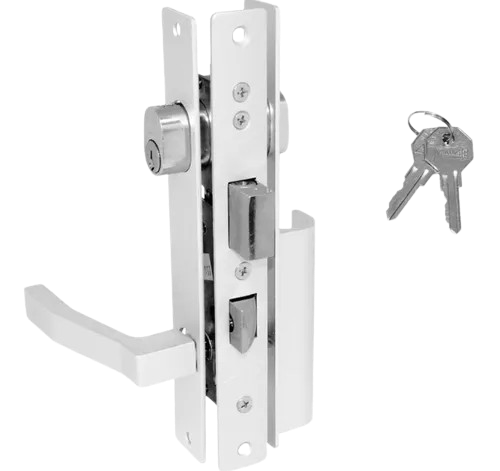 Cerradura Blanca Mod. 575 JM para Perfil de Aluminio