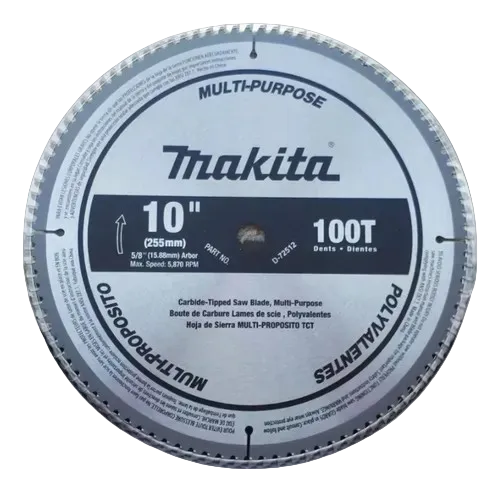 Disco Sierra Circular 10'' para MDF - Corte Preciso