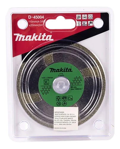 Disco de Diamante Electrodepositado 4 3/8" para Azulejos