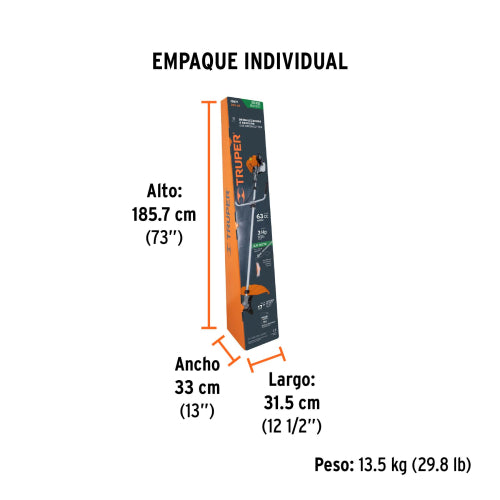 Desmalezadora a Gasolina 3 HP DES-63