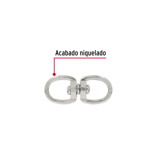 Destorcedor de Zinc para Cable 1/4' - Herramienta Profesional