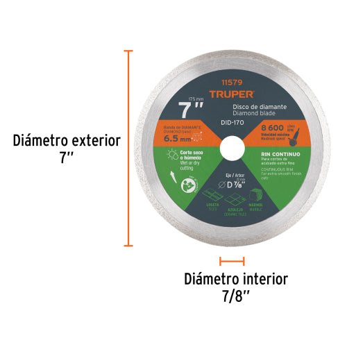 Disco Rin Continuo 7" DDT-804C
