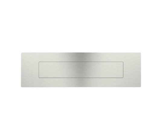 Correderas INOX MATE 155X45mm - Ideal para Muebles