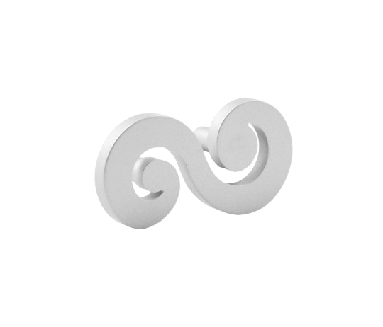 Jaladera Cromo Mod. Z-457 | Diseño Moderno 32mm
