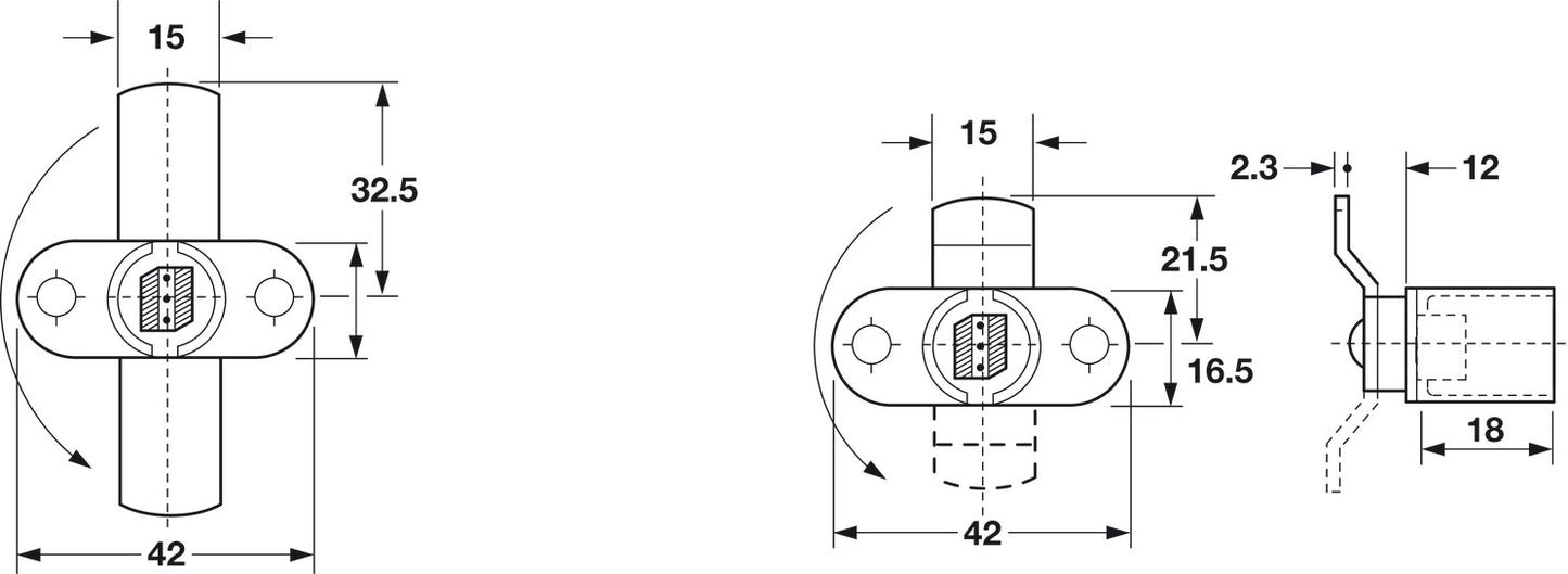 CERRD PEST VERT CAJON ACERO NIQ