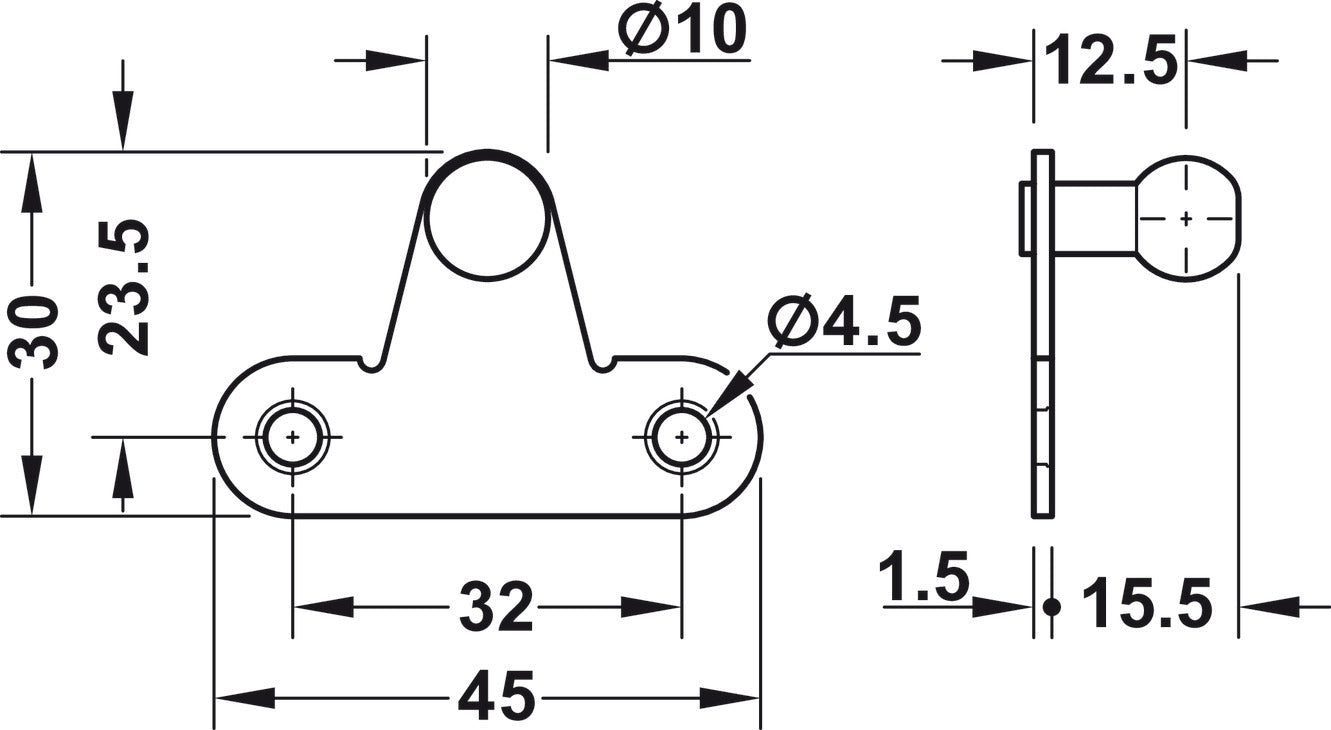 Pistón de Gas Häfele 60N - Suave y Duradero