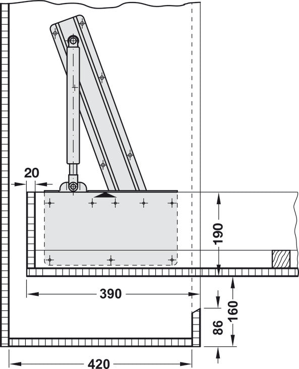 Herraje para Cama Abatible