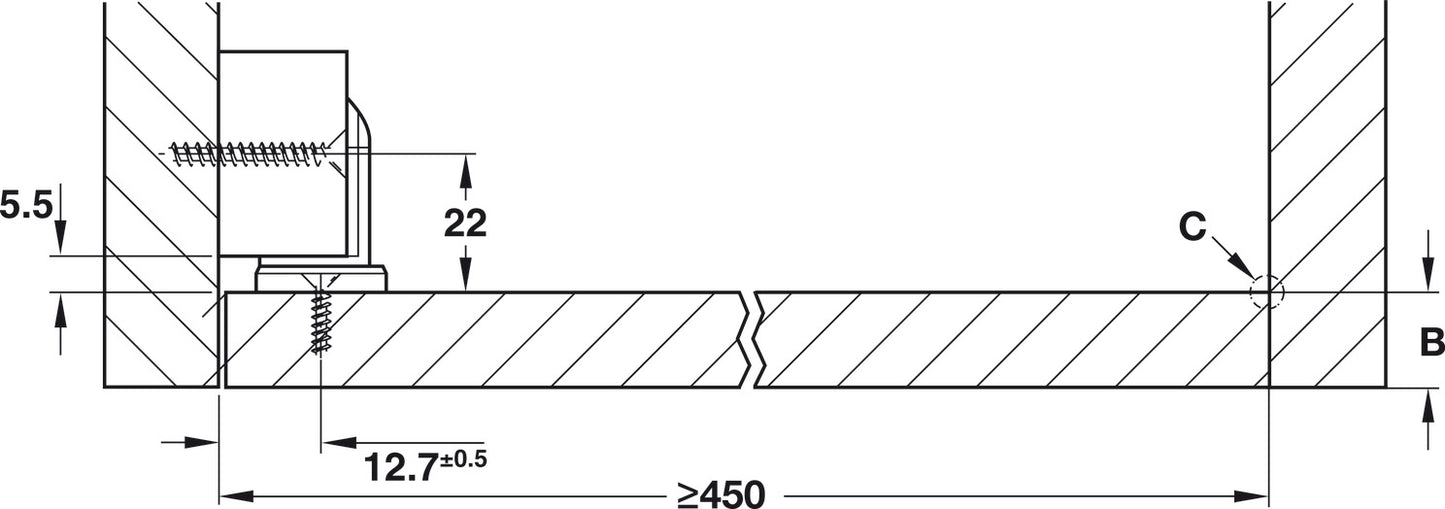 Cerradura Electrónica EFL1 Zinc 3M Häfele - Alta Seguridad