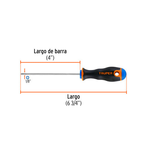 Desarmador Phillips #0 Comfort Grip - Herramienta Profesional