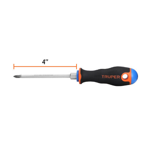 Desarmador Cruz 3/16 X 4" - Herramienta Profesional Duradera
