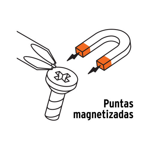 Desarmador de Cruz 3/8' X 8' - Herramienta Profesional