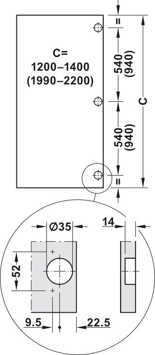 Herraje para Puertas Corredizas Häfele - Calidad Alemana