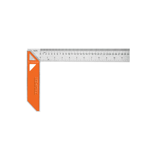 Escuadra de Acero Inoxidable 12" - Precisión y Durabilidad