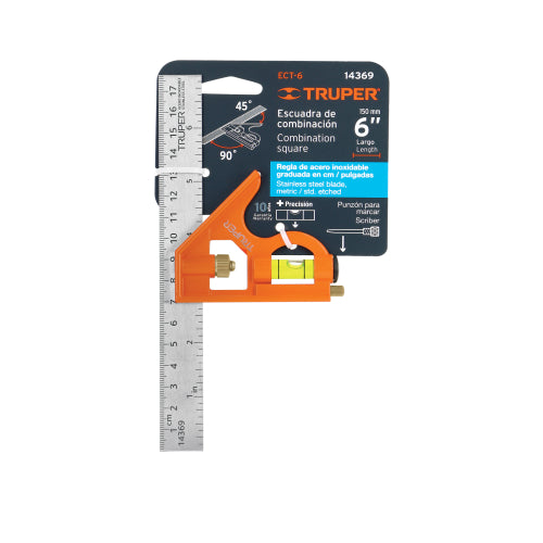 Escuadra Combinación ECT-6 en Acero Inoxidable