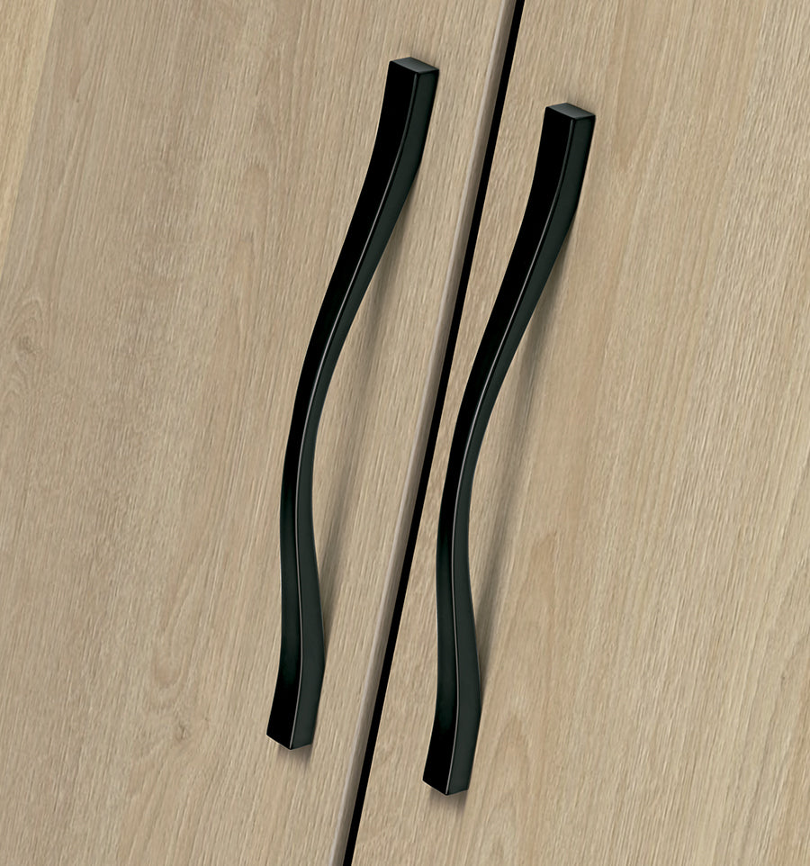 Tirador Negro Mate Mod. 6821 - Estilo Moderno | Estamp