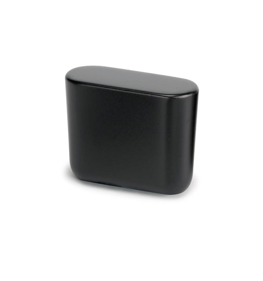 Pomo Mini Ergonómico Negro Mate - Estilo y Durabilidad