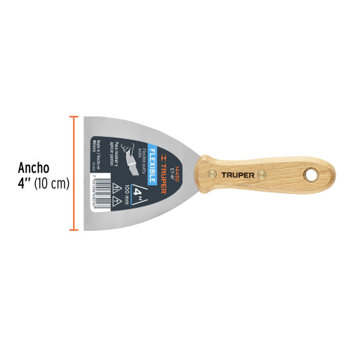 Espatula Flexible Profesional 4" ET-4F