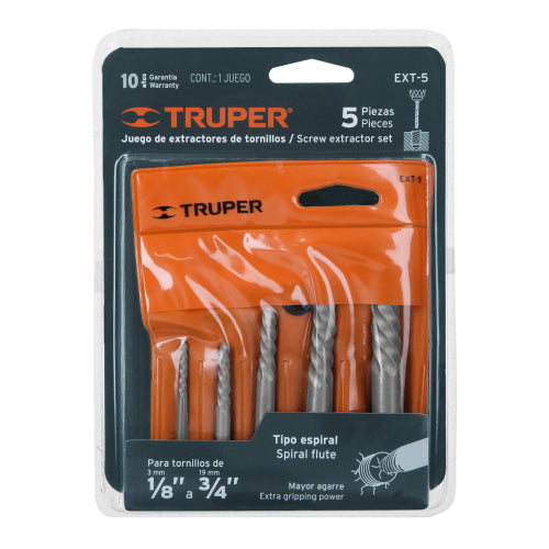 Extractor de Tornillos EXT-5 | Medallet 1/8" a 7/16" | ACES