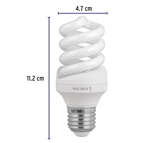 Foco Ahorrador Espiral 13W Luz Día | Eficiencia Energética