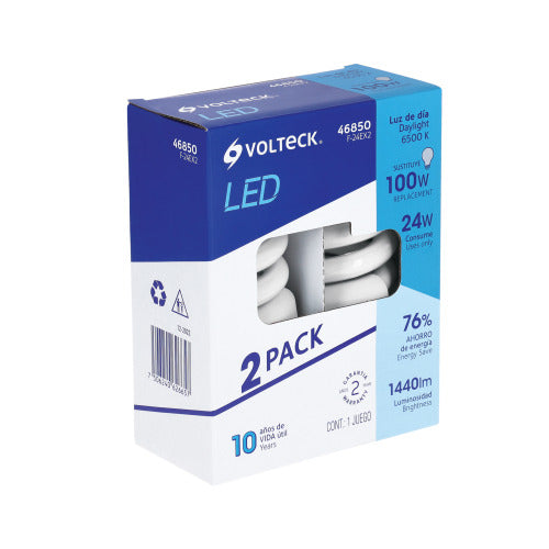 Foco Ahorrador Espiral 28W - Luz Día - Eficiencia Energética