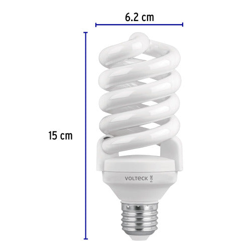 Foco Ahorrador Espiral 28W - Luz Día - Eficiencia Energética