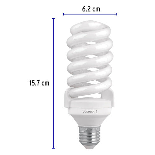 Foco Ahorrador 28W Espiral Voltech - Iluminación Eficiente