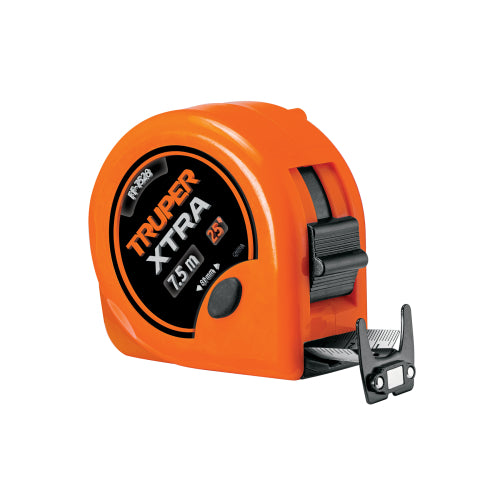 Flexómetro XTRA 7.5 m | Cinta Extra Ancha 28mm, Truper