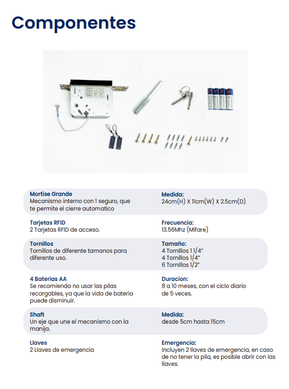 Cerradura Inteligente HP-920F