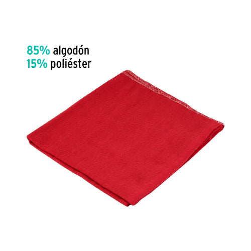 Franela Roja 100% Algodón - 1 Metro | Suave y Duradera