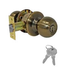 Cerradura Recámara Latón Antiguo MOD. Gamma | Seguridad + Estilo
