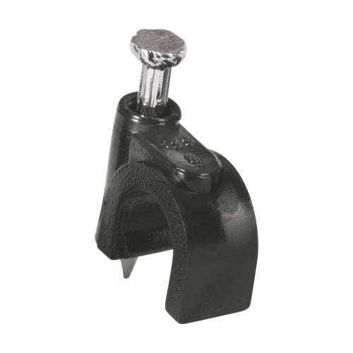 Grapa Curva 8mm Negra - Paquete de 20 Unidades | Alta Resistencia