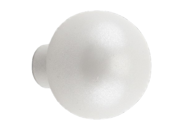 Perilla Esférica Blanca | Elegante y Duradera