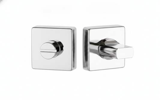 Kit W.C. Cuadrado F49-R Cromo Brillante 38-48mm - M843KS