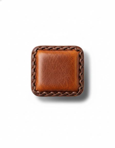 Pomos de Cuero Marrón Mod. 5962 | Diseño Elegante y Duradero