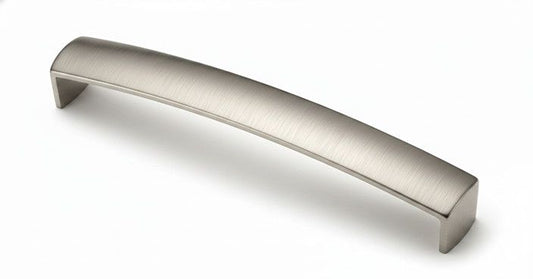 Tirador Níquel Cepillado 192mm - Estilo Moderno