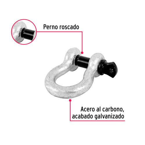 Grillete 3/8"