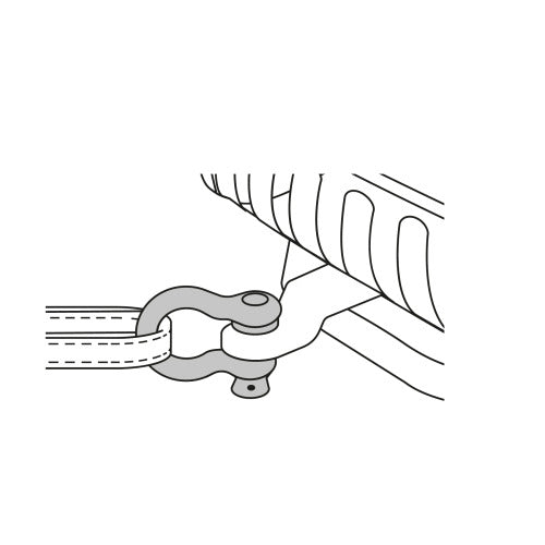 Grillete 3/8"