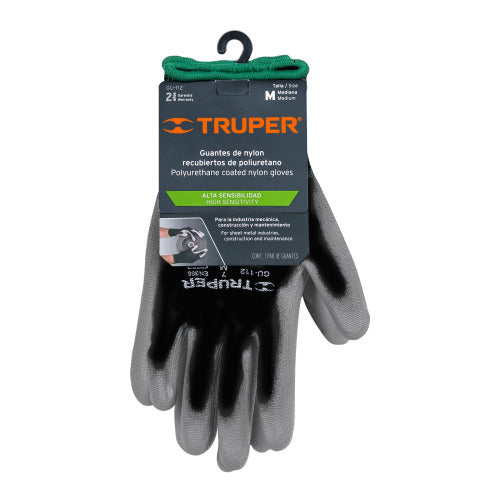 Guantes Nylon para Mecánico - Resistentes y Cómodos - Talla M
