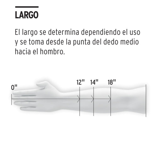 Guantes Industriales Resistentes para Limpieza Intensa