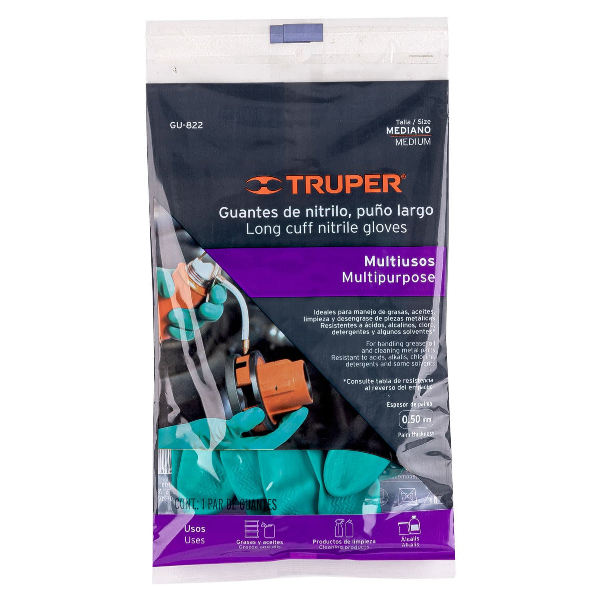 Guantes de Nitrilo para Limpieza - Resistentes y Seguros