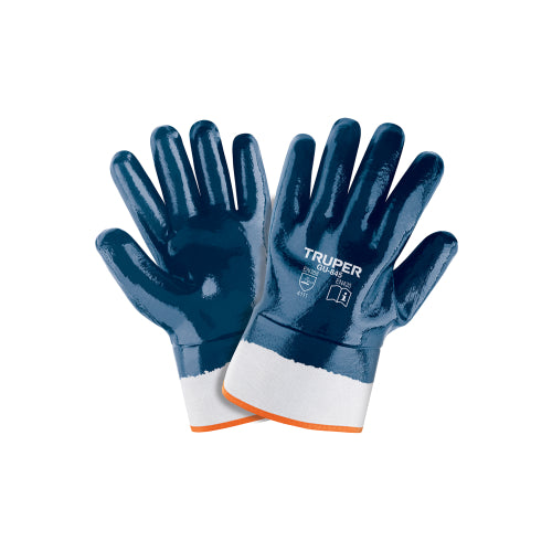 Guantes de Nitrilo con Puño de Seguridad