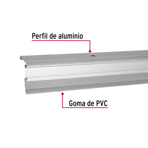 Guardapolvo Automático de Aluminio 100 cm - Protección Duradera