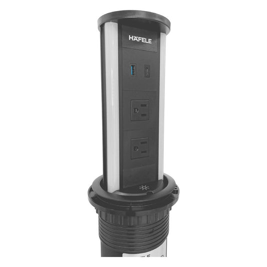 Torre Häfele 822.91.181: Carga Inductiva e Iluminación Integrada